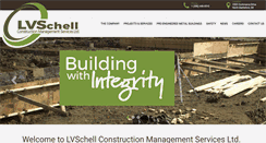 Desktop Screenshot of lvschellconst.com